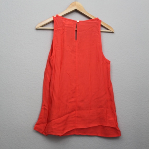 NWT Stitch Fix Under Skies Ruffle Tomato Tank - Picture 3 of 4